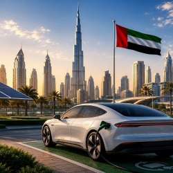 صدارة إماراتية إقليمية في السيارات الكهربائية