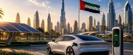 صدارة إماراتية إقليمية في السيارات الكهربائية