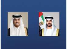 محمد بن زايد وتميم بن حمد