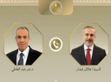 الدكتور بدر عبد العاطي و هاكان فيدان