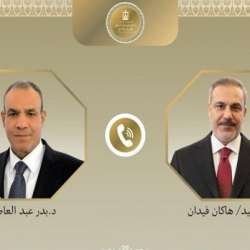 الدكتور بدر عبد العاطي و هاكان فيدان
