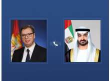 رئيسا الإمارات وصربيا