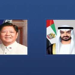 رئيس الإمارات ورئيس الفلبين