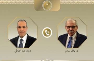 الدكتور بدر عبد العاطي و الدكتور نواف سلام
