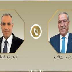 وزير الخارجية المصري يبحث مع نائب رئيس فلسطين تطورات الأوضاع