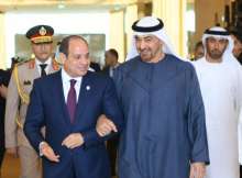 الشيخ محمد بن زايد والرئيس السيسي