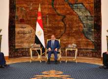 السيسي يستقبل نبيل فهمي