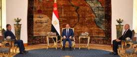 السيسي يستقبل نبيل فهمي
