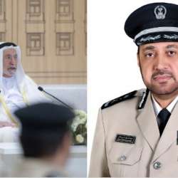 قائد شرطة الشارقة وحاكم الشارقة