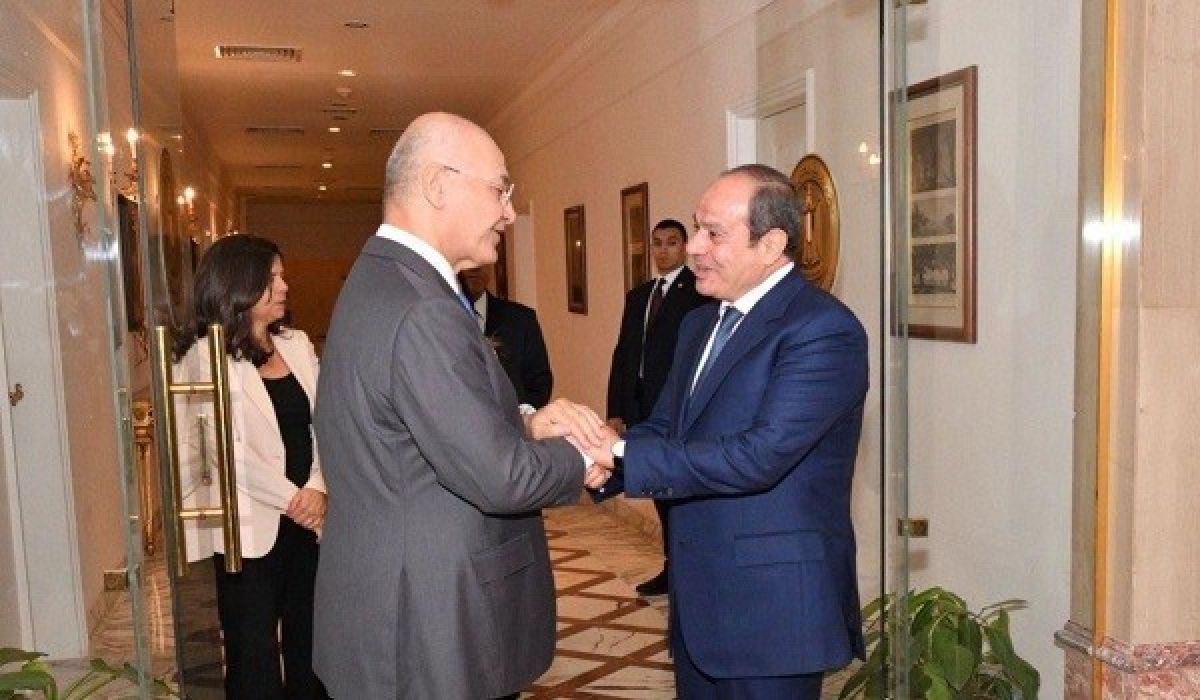 الرئيس السيسي وبرهم صالح