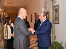 الرئيس السيسي وبرهم صالح