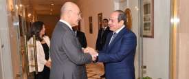 الرئيس السيسي وبرهم صالح