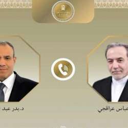 وزيرا الخارجية الإيراني والمصري