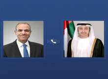الشيخ عبدالله بن زايد و الدكتور بدر عبدالعاطي