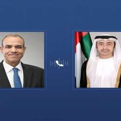 الشيخ عبدالله بن زايد و الدكتور بدر عبدالعاطي