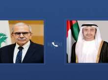 الشيخ عبدالله بن زايد و دولة الدكتور نواف سلام