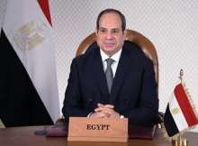  الرئيس المصري عبد الفتاح السيسي