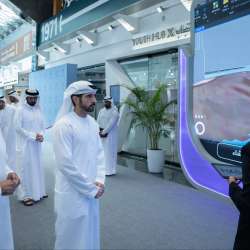 الشيخ حمدان بن محمد يشهد إطلاق منصة التوأم الرقمي