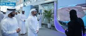 الشيخ حمدان بن محمد يشهد إطلاق منصة التوأم الرقمي