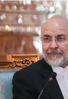 رئيس البرلمان الإيراني محمد باقر قاليباف