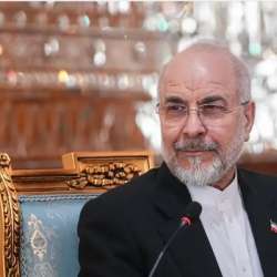 رئيس البرلمان الإيراني محمد باقر قاليباف