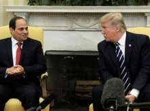 الرئيسان السيسي وترامب