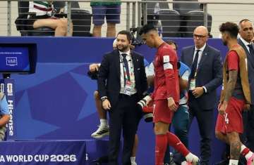 رونالدو من مباراة البرتغال وإسبانيا