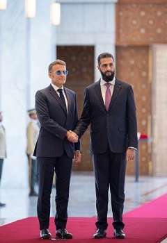 الشرع وماكرون