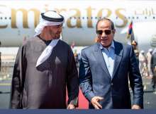 الشيخ محمد بن زايد والرئيس عبد الفتاح السيسي - أرشيفية