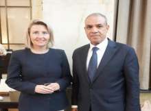 الوزير بدر عبد العاطي وسوزان راب