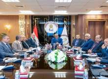 اجتماع وزير الإنتاج الحربي
