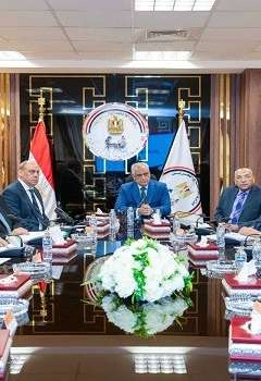 اجتماع وزير الإنتاج الحربي