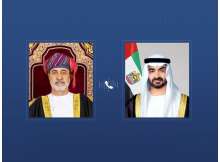 رئيس الإمارات وسلطان عمان