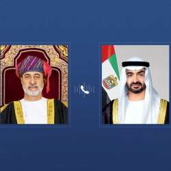 رئيس الإمارات وسلطان عمان