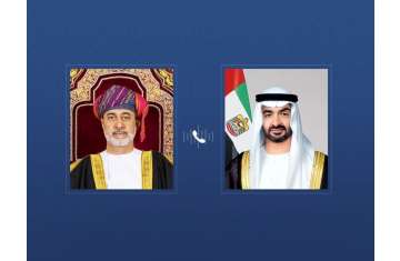 رئيس الإمارات وسلطان عمان