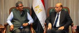 حسن الرداد والسفير الهندي