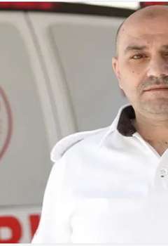 أحمد جبريل مدير إسعاف الهلال الأحمر الفلسطيني