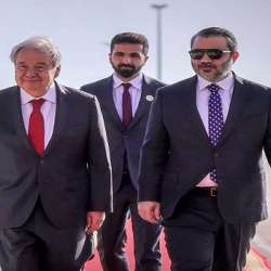 وزير الخارجية السوري يستقبل غوتيريش
