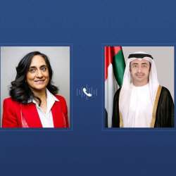 وزيرا خارجية الإمارات وكندا