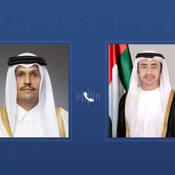 وزيرا خارجية الإمارات وقطر