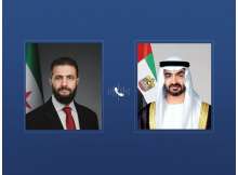 رئيس الإمارات ورئيس سوريا