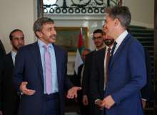 وزيرا خارجية بريطانيا والإمارات