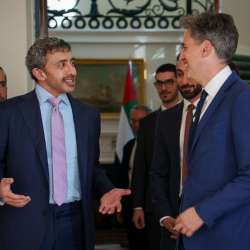 وزيرا خارجية بريطانيا والإمارات