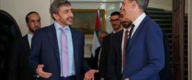 وزيرا خارجية بريطانيا والإمارات