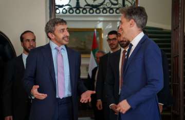 وزيرا خارجية بريطانيا والإمارات