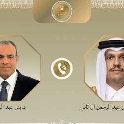 وزيرا خارجية قطر ومصر