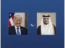 أمير قطر ورئيس أمريكا