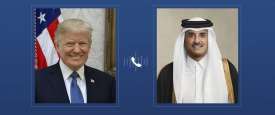 أمير قطر ورئيس أمريكا
