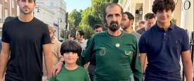 الشيخ محمد بن راشد مع عائلته