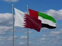 علم قطر والإمارات